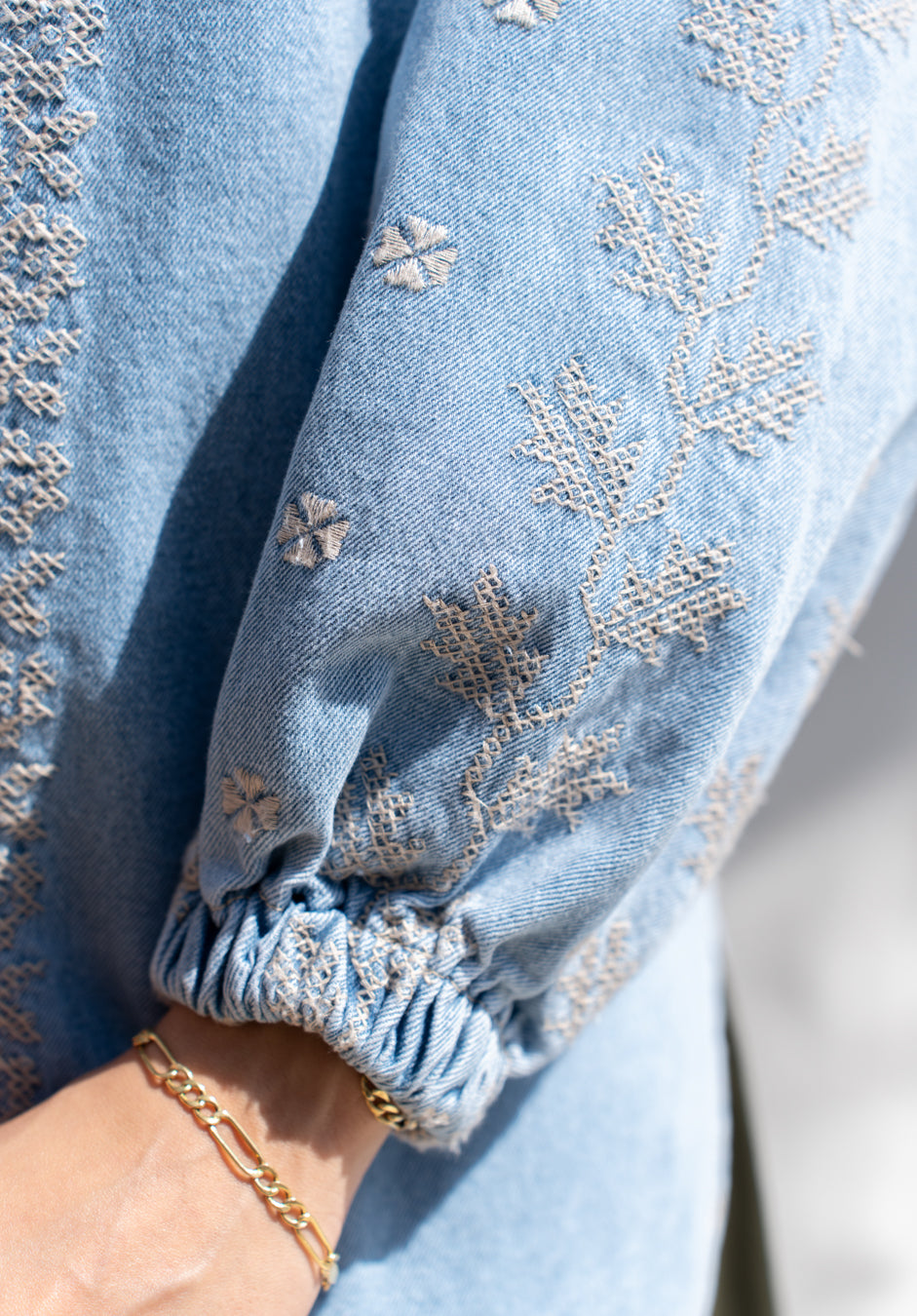 Embroidery Denim