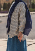 Plussize Striped Shirt