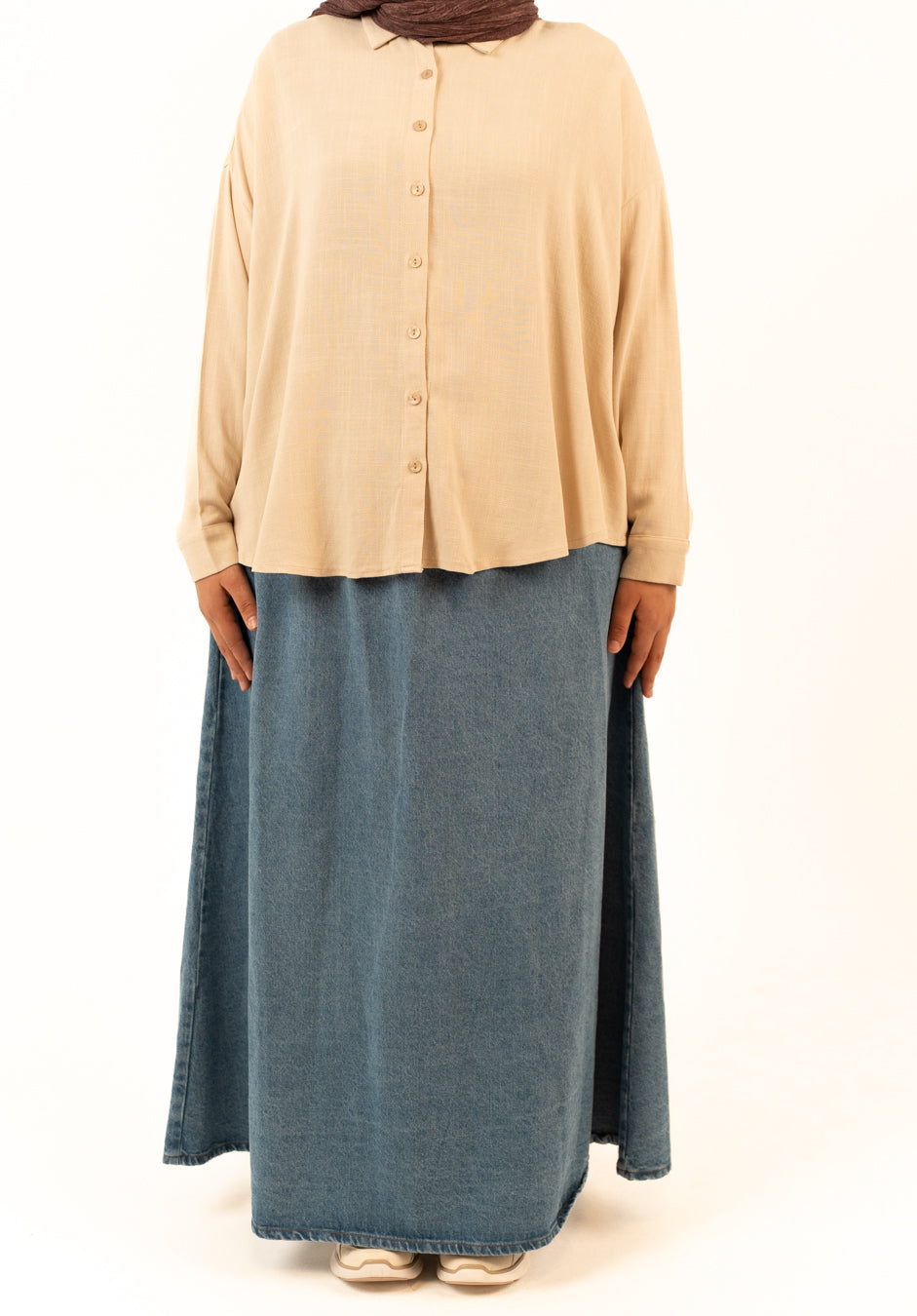 Plussize Linen Shirt