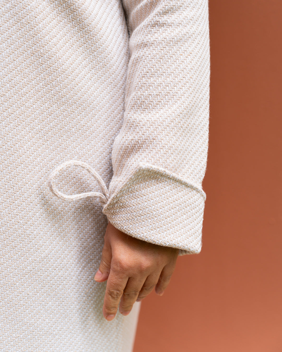 Majeedah-ivory dress