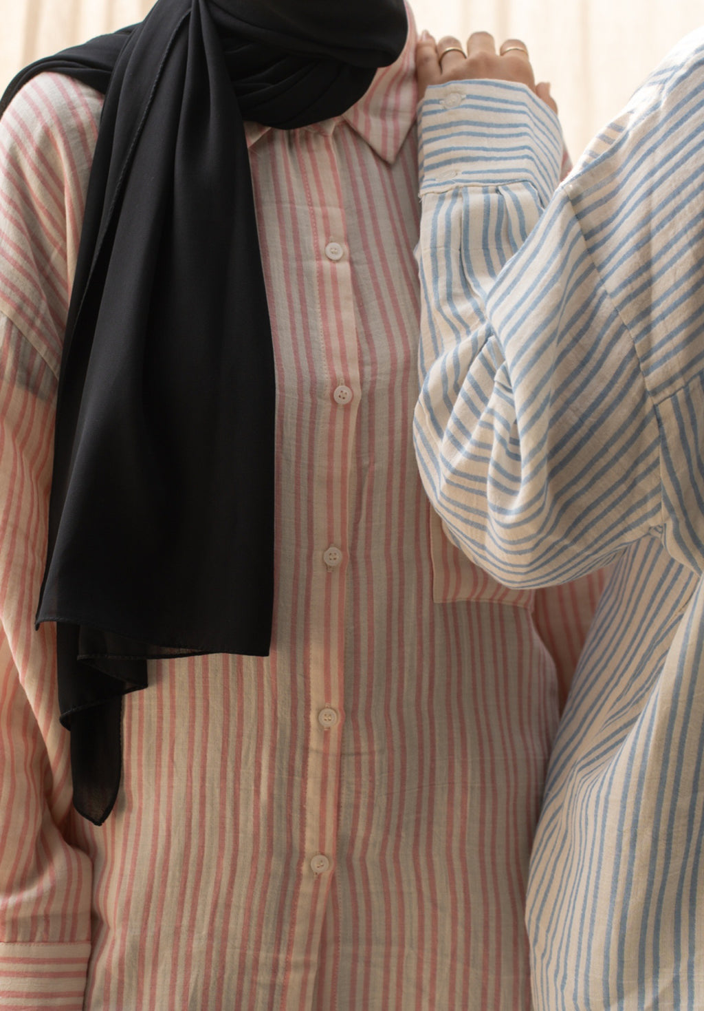 Plussize Striped Shirt
