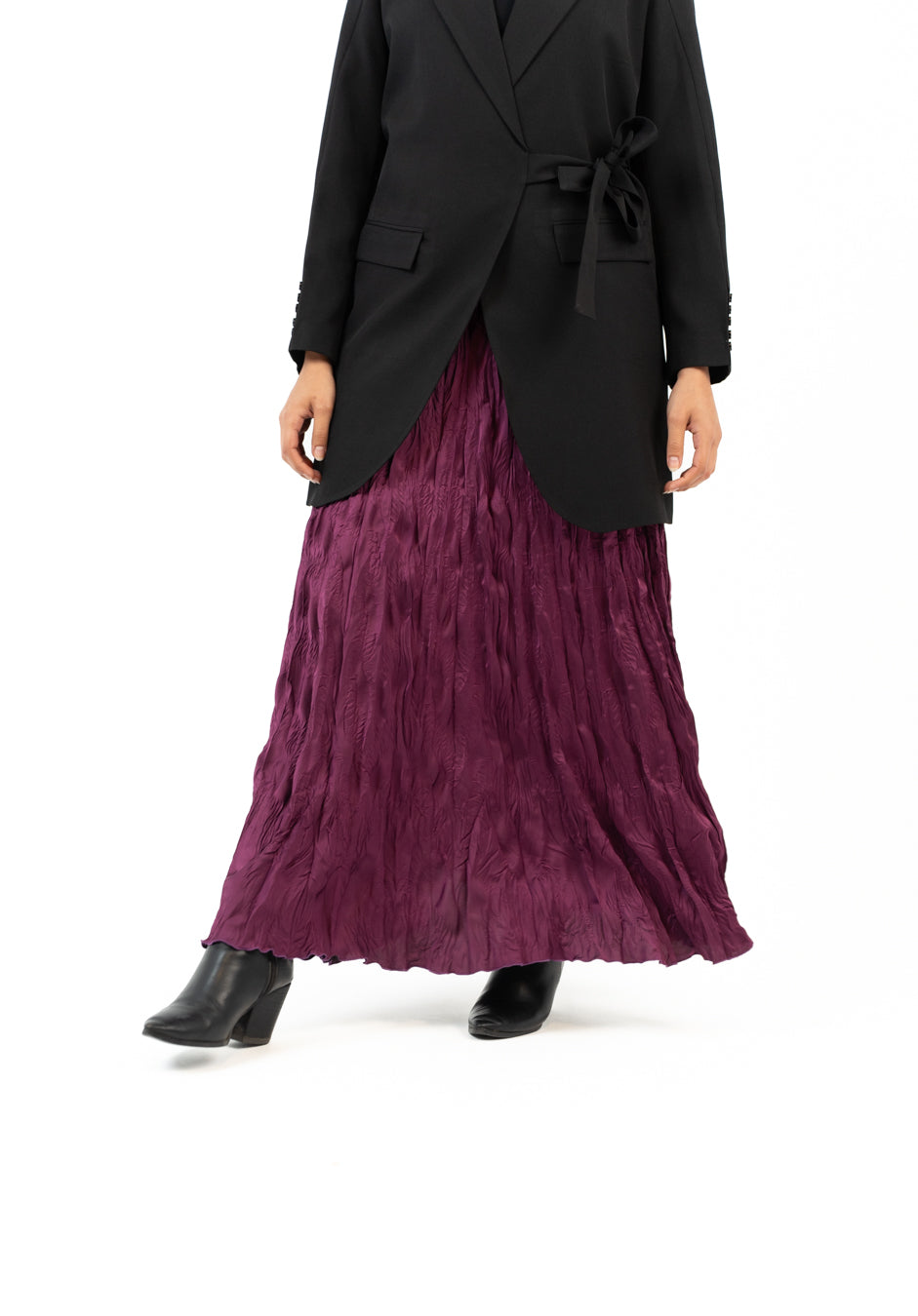 Wrap blazer