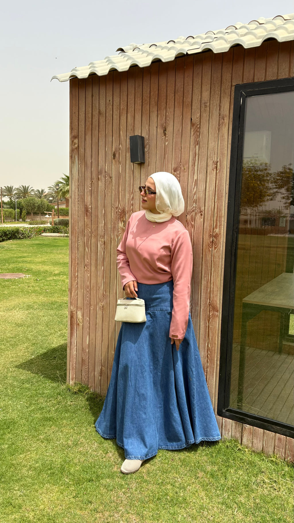 Denim Muse skirt