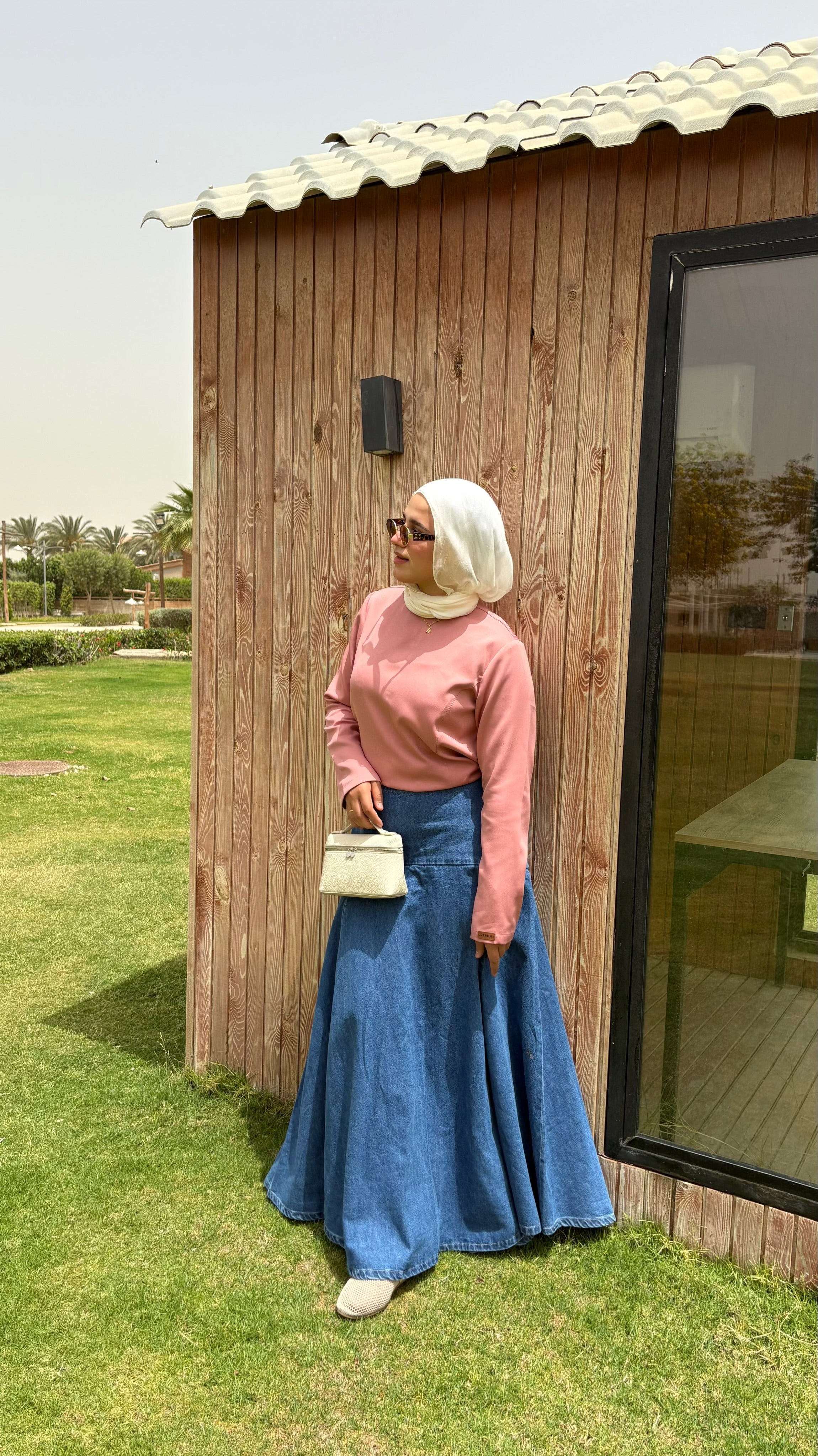 Denim Muse skirt