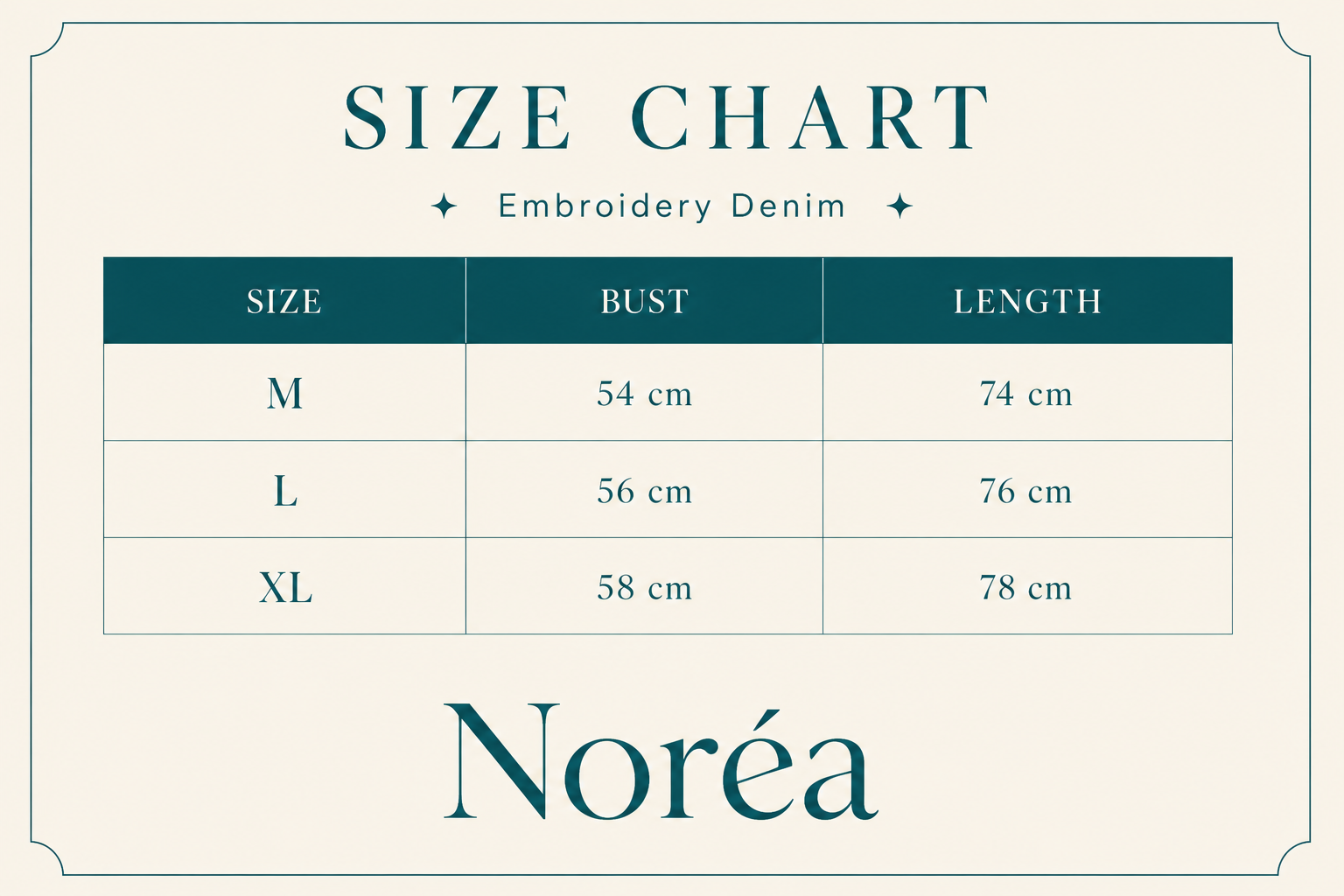 Embroidery Denim