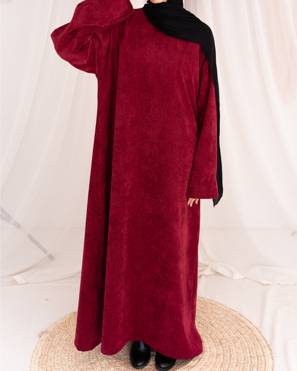 Majeedah- velvet dress