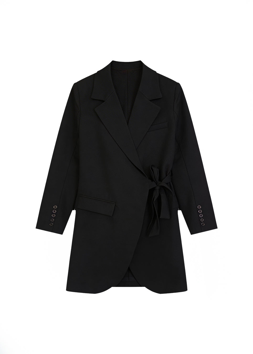 Wrap blazer