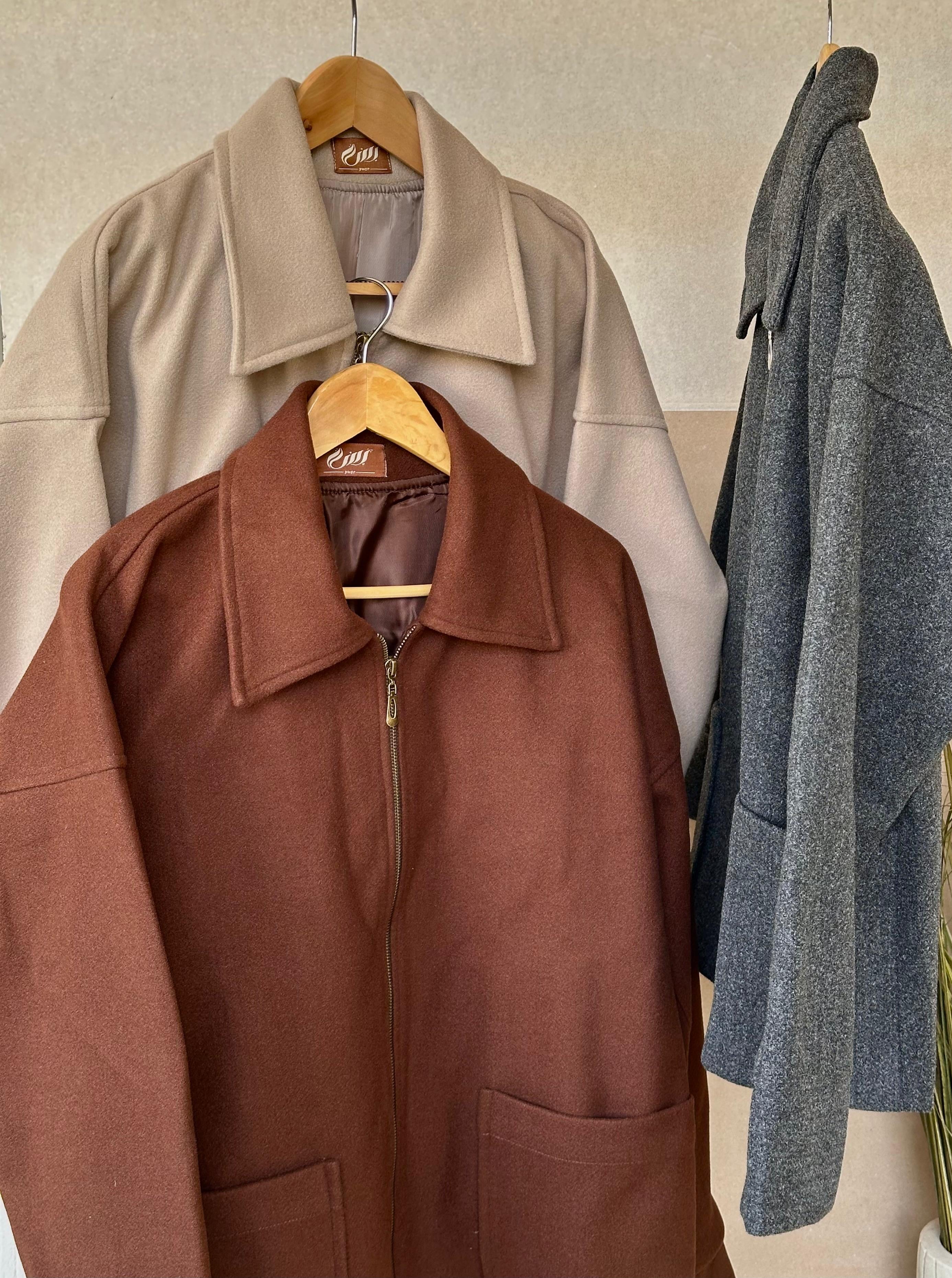 The minimal felt jacket