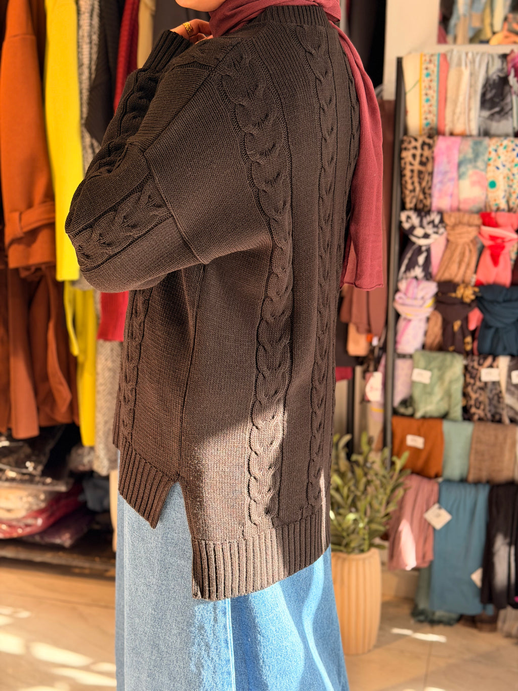 Elan knit sweater