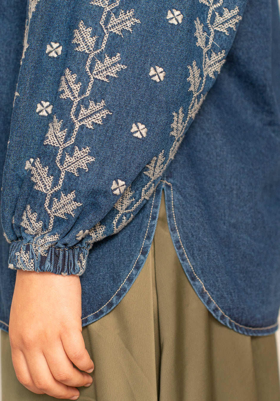 Embroidery Denim