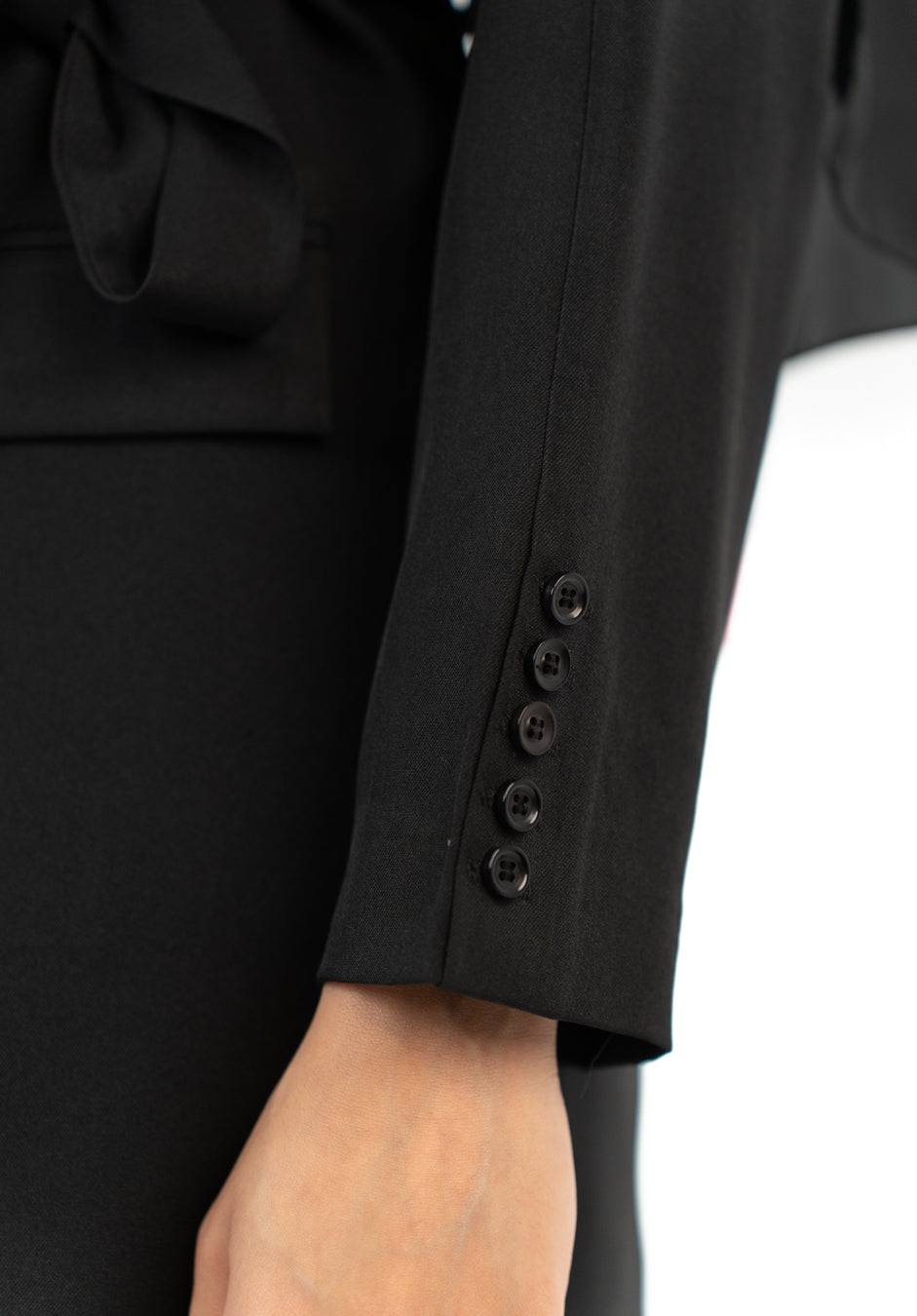 Wrap blazer