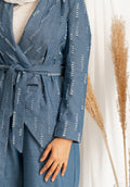 Denim wrap set