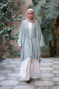 Knit poncho